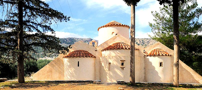 Panagia Kera Church is a small Byzantine church known for its stunning frescoes depicting religious scenes