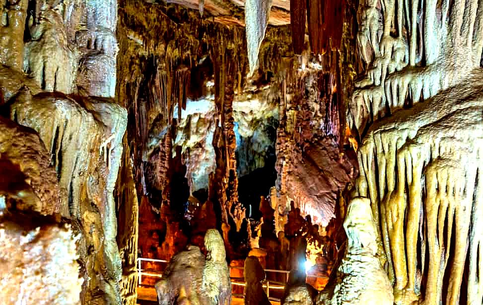 Petralona Cave is a fascinating site with stalactites, stalagmites, and archaeological findings including a , year old human skull