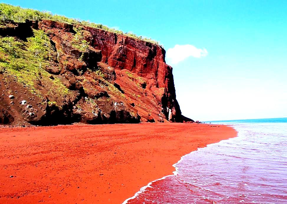 Red Beach is a unique location with reddish sand and striking volcanic landscapes, offering a one of a kind experience