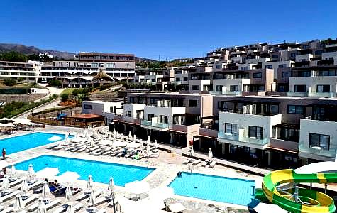 elegant pool with sea view