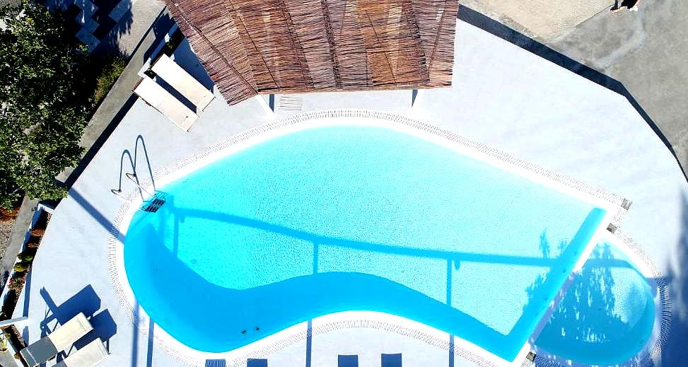 outdoor pool top view